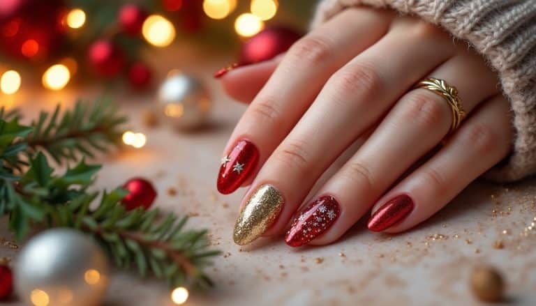 Ongles fêtes de fin d'année : composition et usage