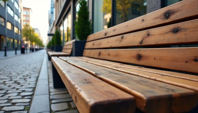 Ongles la ville du bois : ce que change la matière à l'usage