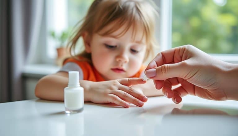 Vernis à ongles pour enfants : les précautions